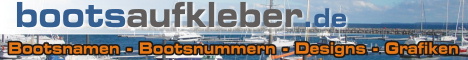 Bootsaufkleber.de - Ihr Aufklebershop f�r Boote!  