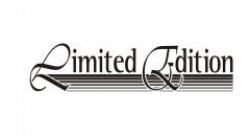 Limited Edition Schriftzug 02