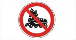 Inlineskaten verboten