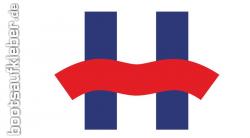 H-Boot Aufkleber 7 x 5 cm